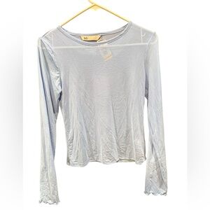 SO Women's Sky Blue Long Sleeve Tee